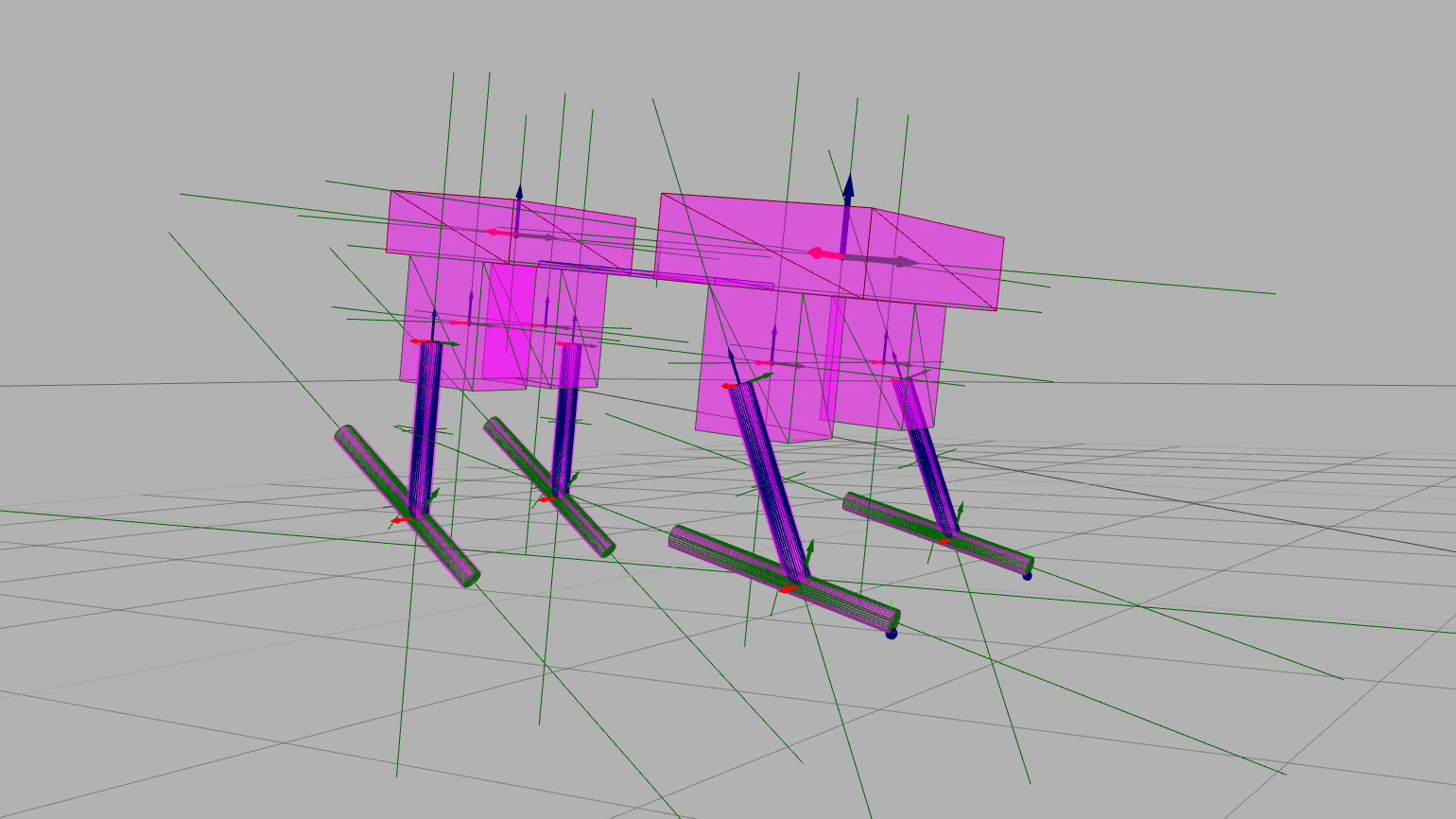 Tigrillo simulation in Gazebo